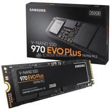 SSD Samsung NVMe M2 970 Evo Plus 250 GB MZ-V7S250B